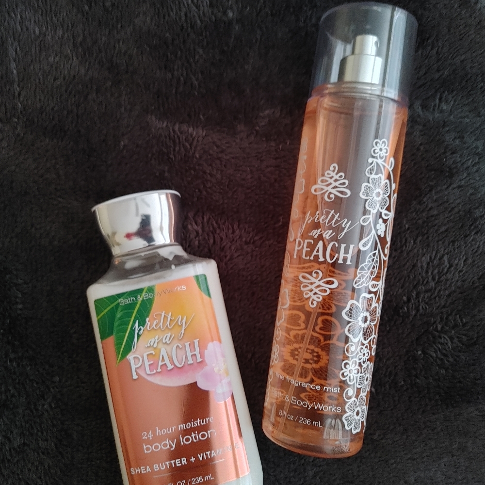 Bath and Body Works Lotion/Spray Set